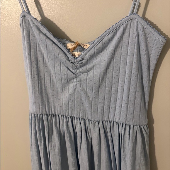 🆕 nwt Christy Dawn bernice Midi Dress Celeste blue medium - Picture 3 of 6